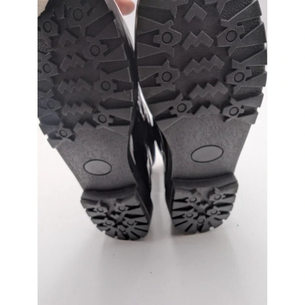 Tudor Court Snow Boots Womens Size 6‎ Black Faux Fur Lined Ankle Winter Shoes